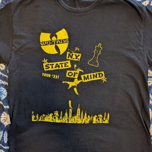 WuTang Clan Tour 2023 NY State of Mind Tshirt size XL
